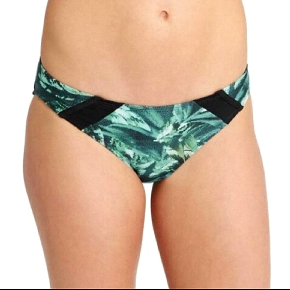 Athleta Napoli Medium Tide Bikini Bottom Swim Suit Size XL